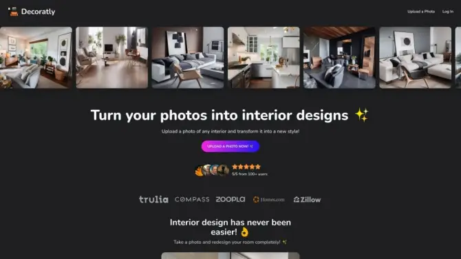 Decoratly AI Interior Design App & AI Home Decorator