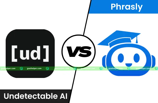 Undetectable AI vs Phrasly